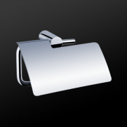 Toilettenpapierhalter Bormo mit Deckel